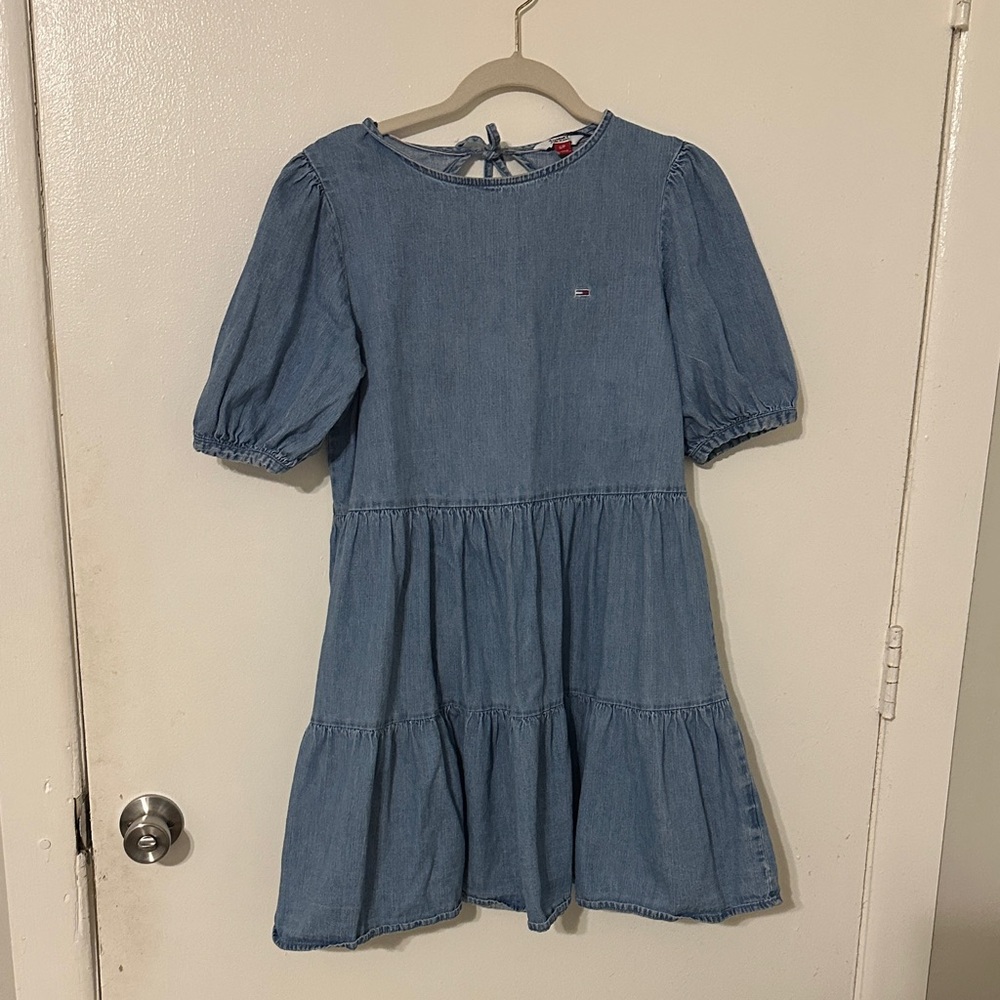 Tommy Hilfiger Light Blue Denim Dress